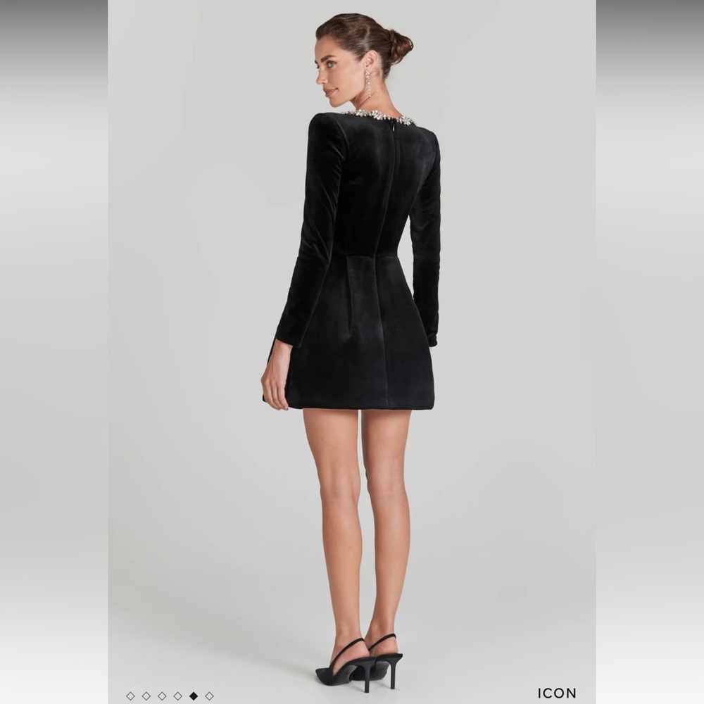 Nadine Merabi Kimberly Black Dress - Picture 4 of 12